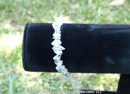 Bracelet baroque cristal de roche