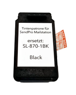 recycelte Frankierpatrone für Pitney Bowes SendPro Mailstation