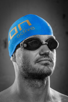 NEON active Swimming Cap - Blue