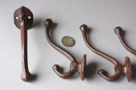 1 rustikaler Haken rost braun Shabby / wall hooks rust brown rustic