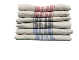 Leinen Geschirrtuch Streifen "Jara" | Handtuch | Erika Vaitkute | Linen Tea Towel Stripes Pattern
