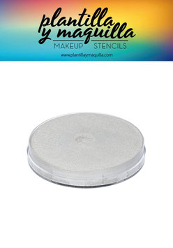 Maquillaje al agua Blanco plateado shimer