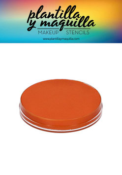 Maquillaje al agua Dark orange