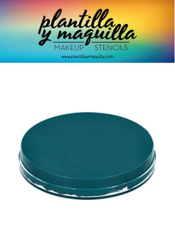 Maquillaje al agua Petrol Blue