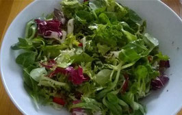 Grüner Salat pro Person