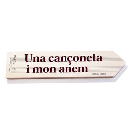 Una cançoneta i mon anem