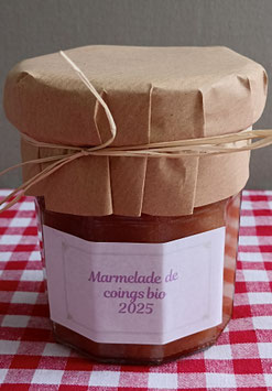 Marmelade de coings bio