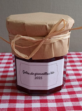 Gelée de groseilles bio