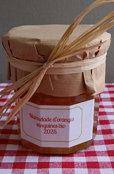 Marmelade d'oranges sanguines bio