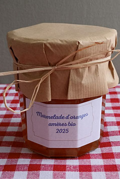 Marmelade d'oranges amères bio