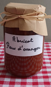 Confiture d'abricots du Roussillon à la fleur d'oranger
