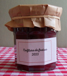 Confiture de fraises