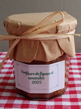 Confiture de figues et amandes