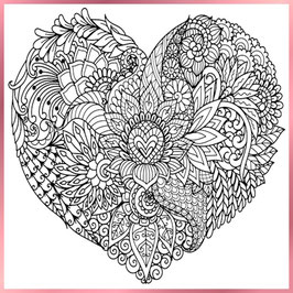 Mandala Allumfassende Liebe - Ein Moment stiller Verbundenheit