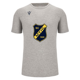 MACRON Boost Eco T-Shirt grau mit SC MYHL Logo