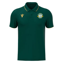 MACRON Draco Polo grün/gold mit kleinem runden TV Schleissheim Logo