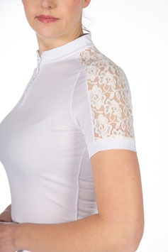 【H】Functional shirt -Nelly- short sleeve (white)14864