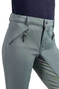 【H】Riding breeches -Mia- silicone full seat （sage）15338