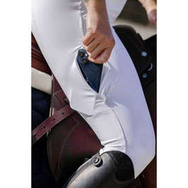 【E】EQUITHÈME Breeches – Beverly(White)