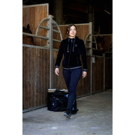 【E】Je t'aime EQUITHÈME Sweatshirt - Coline(Black)