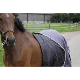 E-EQUITHÈME "TYREX 1200D" RECYCLED TURNOUT RUG(taupe/150g)