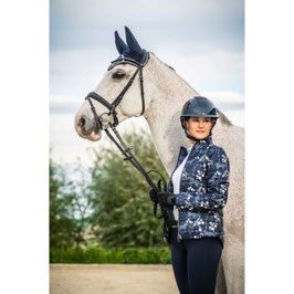 ST【H】Quilted jacket -Bloomsbury-(deep blue/white) 13993