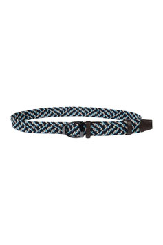 【H】Elastic belt -Laos-(navy/light blue)15368