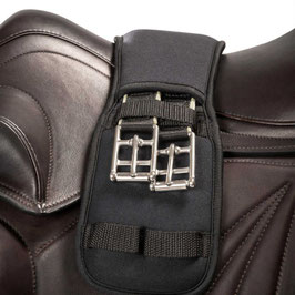 【E】BACK ON TRACK® Dressage Elastic Girth (Black)