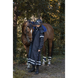 【E】EQUITHÈME - RiderCoat - Raincoat(Black)