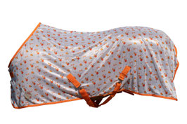 【H】Fly rug -Splash-　(orange)15939*
