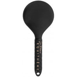 【E】Brosse à crins Je t'aime EQUITHÈME- Edition Limitée(Black/golden pink)315047002