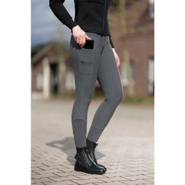 【H】Riding breeches -Rosewood- silicone knee patch　 14486