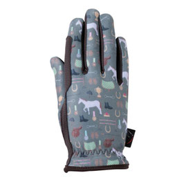 ST【H】Kids winter riding gloves -Judy-（green/8）