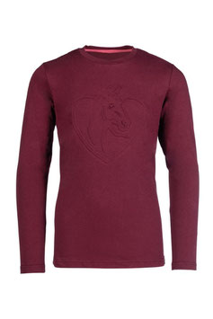 ST【H】Longsleeve shirt -Amelie-(wine red/EU134 -140)13481