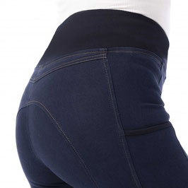 ST【E】Legging EQUITHÈME - Lola-（Denim/34）979153734