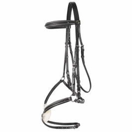 PAGONY BASIC MEXICAN NOSEBAND BRIDLE D- 21039(Black)