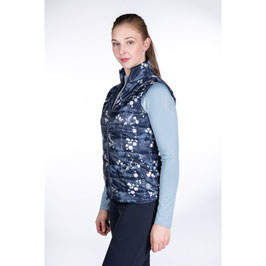 【H】Quilted vest -Bloomsbury-(deep blue/white)13997
