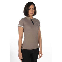 ST【H】Polo shirt -Amalfi-(taupee)15224