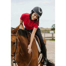 【E】EQUITHÈME "EMMA" POLO SHIRT（cherry）