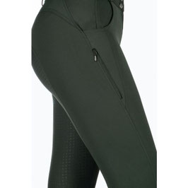 ST【H】Riding breeches -Ari Mid Rise- sil. full seat (olive green /32)14355