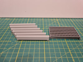 Set Betonschwellen für Bauzaun