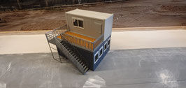 Terrace, terrace attachment for 20" foot container