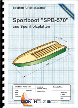 Sportboot "SPB-570" (Bootsbausperrholz)