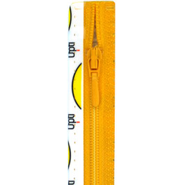 Gele rits met druppel trekker niet deelbaar