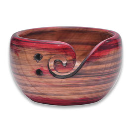 Durable houten yarn bowl laag model met kleur glans