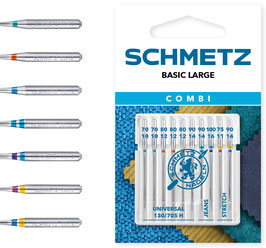 Schmetz Combi Basic Large 10 naalden 60-90