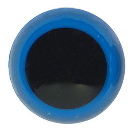 Veiligheidsogen 6 mm blauw