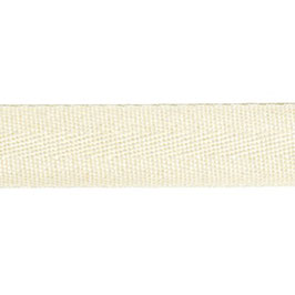 Keperband van polyester 20 mm off-white