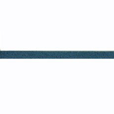 Plat imitatie leer koord 3 mm blauw
