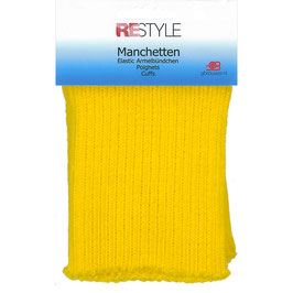 Manchetten van Restyle geel